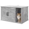 Maison pour chat Béton 85 x 55 x 50 cm Bois d'ingénierie 538177538177