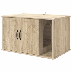 Maison pour chat Sonoma 85 x 55 x 50 cm Bois d'ingénierie 538180538180