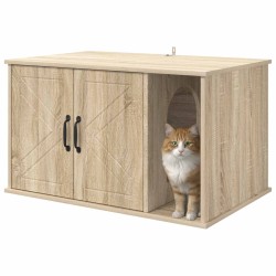 Maison pour chat Sonoma 85 x 55 x 50 cm Bois d'ingénierie 538180538180