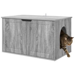 Maison pour chat Gris Sonoma 85 x 55 x 50,5 cm 538183538183