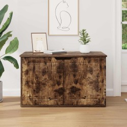 Maison pour chat Chêne fumé 85 x 55 x 50,5 cm Bois d'ingénierie 538184538184