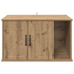 Maison pour chat Chêne artisan 85 x 55 x 50 cm 538186538186