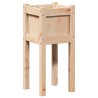 Cache-pot de jardin Nature 31 x 31 x 70 cm Bois de pin massif 538188538188