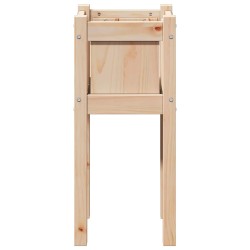 Cache-pot de jardin Nature 31 x 31 x 70 cm Bois de pin massif 538188538188