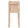 Cache-pot de jardin Nature 31 x 31 x 70 cm Bois de pin massif 538188538188