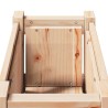 Cache-pot de jardin Nature 31 x 31 x 70 cm Bois de pin massif 538188538188