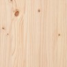 Cache-pot de jardin Nature 31 x 31 x 70 cm Bois de pin massif 538188538188