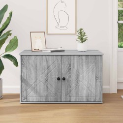 Maison pour chat Gris Sonoma 85 x 55 x 50 cm Bois d'ingénierie 538193538193