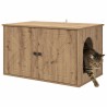 Maison pour chat Chêne artisan 85 x 55 x 50 cm 538194538194