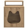 Maison pour chat Chêne artisan 42,5 x 40 x 53,5 cm 538195538195