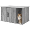 Maison pour chat Gris Sonoma 85 x 55 x 50 cm Bois d'ingénierie 538196538196