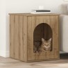 Maison pour chat Chêne artisan 53 x 52 x 62 cm 538202538202