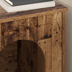 Maison pour chat Bois ancien 53 x 52 x 62 cm Bois d'ingénierie 538203538203