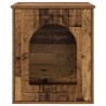 Maison pour chat Bois ancien 53 x 52 x 62 cm Bois d'ingénierie 538203538203