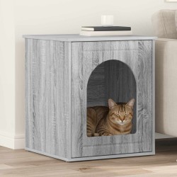 Maison pour chat Gris Sonoma 53 x 52 x 62 cm Bois d'ingénierie 538204538204