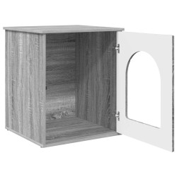 Maison pour chat Gris Sonoma 53 x 52 x 62 cm Bois d'ingénierie 538204538204