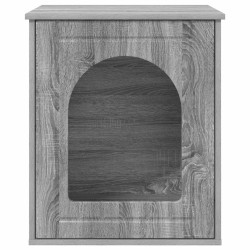 Maison pour chat Gris Sonoma 53 x 52 x 62 cm Bois d'ingénierie 538204538204