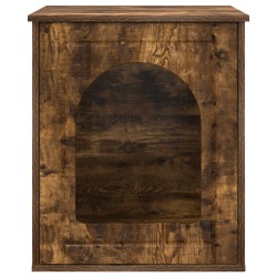 Maison pour chat Chêne fumé 53 x 52 x 62 cm Bois d'ingénierie 538205538205