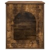 Maison pour chat Chêne fumé 53 x 52 x 62 cm Bois d'ingénierie 538205538205