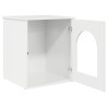 Maison pour chat Blanc Brillant 53 x 52 x 62 cm 538206538206
