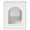 Maison pour chat Blanc Brillant 53 x 52 x 62 cm 538206538206