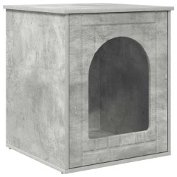 Maison pour chat Béton 53 x 52 x 62 cm Bois d'ingénierie 538207538207
