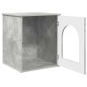 Maison pour chat Béton 53 x 52 x 62 cm Bois d'ingénierie 538207538207