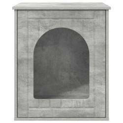 Maison pour chat Béton 53 x 52 x 62 cm Bois d'ingénierie 538207538207