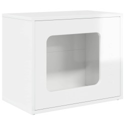 Maison pour chat Blanc Brillant 51 x 30 x 42,5 cm 538208538208