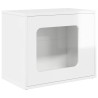 Maison pour chat Blanc Brillant 51 x 30 x 42,5 cm 538208538208