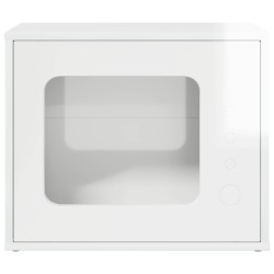 Maison pour chat Blanc Brillant 51 x 30 x 42,5 cm 538208538208