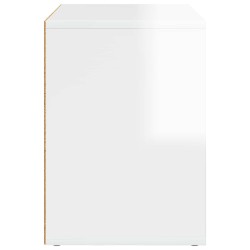 Maison pour chat Blanc Brillant 51 x 30 x 42,5 cm 538208538208