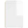 Maison pour chat Blanc Brillant 51 x 30 x 42,5 cm 538208538208