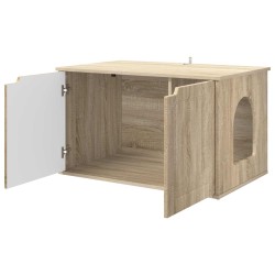 Maison pour chat Sonoma 85 x 55 x 50,5 cm Bois d'ingénierie 538210538210