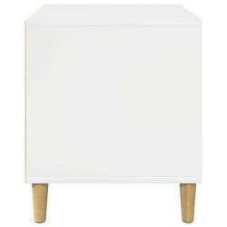 Maison pour Chiens Blanc Brillant 44 x 42 x 49 cm 538212538212