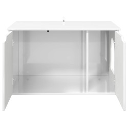 Maison pour chat Blanc Brillant 85 x 55 x 50,5 cm 538213538213