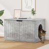 Maison pour chat Béton 85 x 55 x 50,5 cm Bois d'ingénierie 538216538216