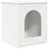 Maison pour chat Blanc 53 x 52 x 62 cm Bois d'ingénierie 538218538218