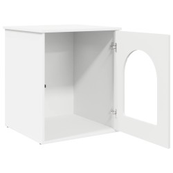 Maison pour chat Blanc 53 x 52 x 62 cm Bois d'ingénierie 538218538218