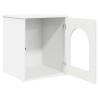 Maison pour chat Blanc 53 x 52 x 62 cm Bois d'ingénierie 538218538218