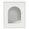 Maison pour chat Blanc 53 x 52 x 62 cm Bois d'ingénierie 538218538218