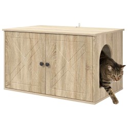Maison pour chat Sonoma 85 x 55 x 50,5 cm Bois d'ingénierie 538221538221