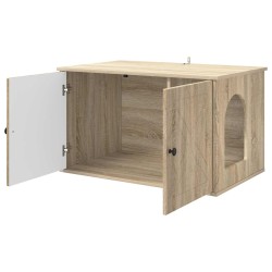 Maison pour chat Sonoma 85 x 55 x 50,5 cm Bois d'ingénierie 538221538221