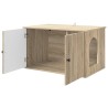 Maison pour chat Sonoma 85 x 55 x 50,5 cm Bois d'ingénierie 538221538221