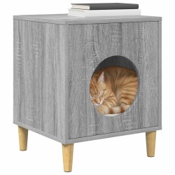 Maison pour chat Gris Sonoma 42,5 x 40 x 53 cm 538223538223
