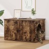 Maison pour chat Chêne fumé 85 x 55 x 50 cm Bois d'ingénierie 538224538224
