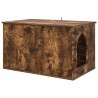 Maison pour chat Chêne fumé 85 x 55 x 50 cm Bois d'ingénierie 538224538224
