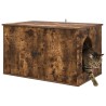 Maison pour chat Chêne fumé 85 x 55 x 50 cm Bois d'ingénierie 538224538224