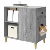 Maison pour chat Gris Sonoma 72 x 42.5 x 70 cm 538226538226