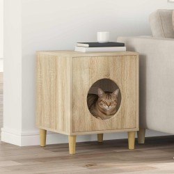 Maison pour chat Sonoma 42,5 x 40 x 53 cm Bois d'ingénierie 538228538228